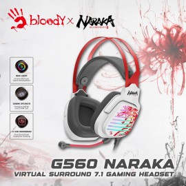Bloody Headset Gaming G560 Virtual Surround 7.1 Naraka Edition
