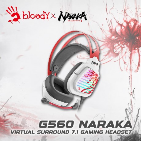 Bloody Headset Gaming G560 Virtual Surround 7.1 Naraka Edition