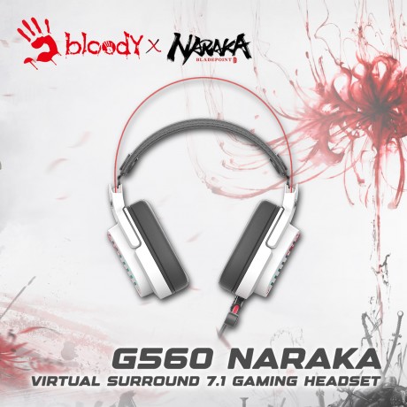 Bloody Headset Gaming G560 Virtual Surround 7.1 Naraka Edition