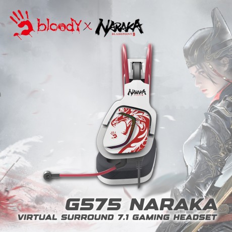 Bloody Headset Gaming G575 Virtual Surround 7.1 Naraka Edition