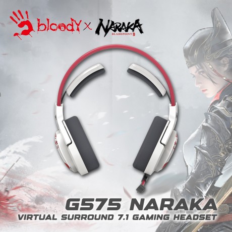 Bloody Headset Gaming G575 Virtual Surround 7.1 Naraka Edition