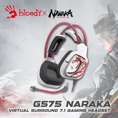 Bloody Headset Gaming G575 Virtual Surround 7.1 Naraka Edition