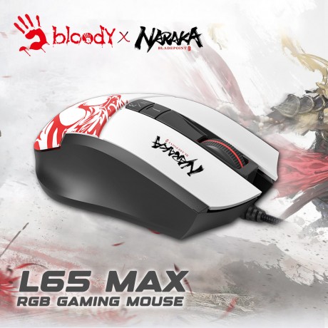 Bloody Mouse Gaming L65 Max RGB Naraka Edition