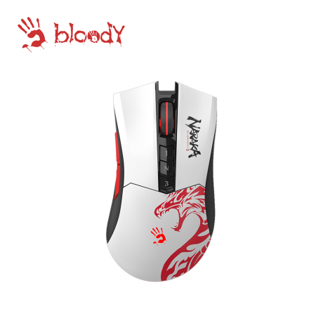 Bloody Mouse Gaming R90 Plus Naraka Edition 2.4GHz Rechargeable