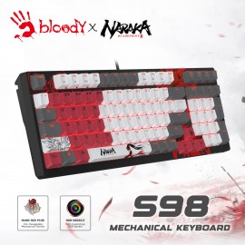 Bloody Keyboard Gaming S98 RGB Mechanical Naraka Edition
