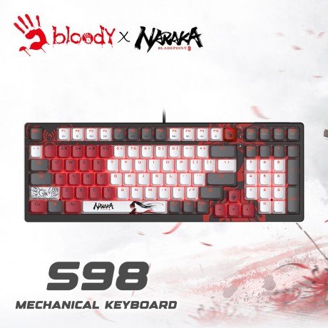 Bloody Keyboard Gaming S98 RGB Mechanical Naraka Edition