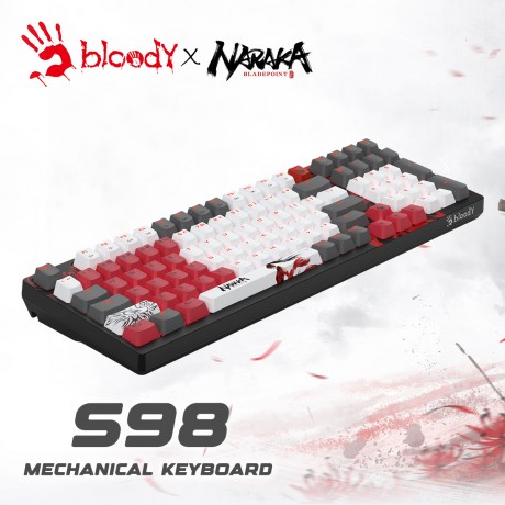 Bloody Keyboard Gaming S98 RGB Mechanical Naraka Edition