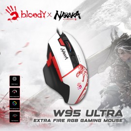 Bloody Mouse Gaming W95 Ultra Extra Fire Naraka Edition