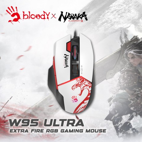 Bloody Mouse Gaming W95 Ultra Extra Fire Naraka Edition
