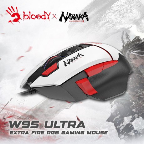 Bloody Mouse Gaming W95 Ultra Extra Fire Naraka Edition