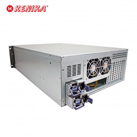 (BUNDLING) Kenika Rackmount Server Chassis 4U 650 RMC-4U650 + PSU FSP800W