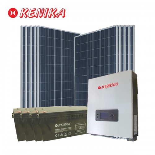 PAKET DIY PLTS Inverter HYBRID 3.6KW + Panel Surya NPS 320WP PA-H3600