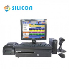 Paket POS Mesin kasir komplit Mini PC ITX T4200U i5-4200U 2.6GHz + lcd 19” touchscreen