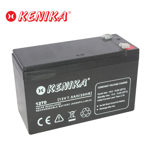 Kenika Battery Sealed Lead Acid 12V 7Ah