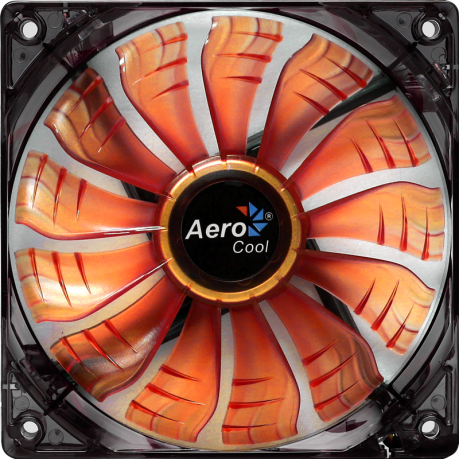 Cooling Fan Aerocool 12CM Air Force Orange Fan