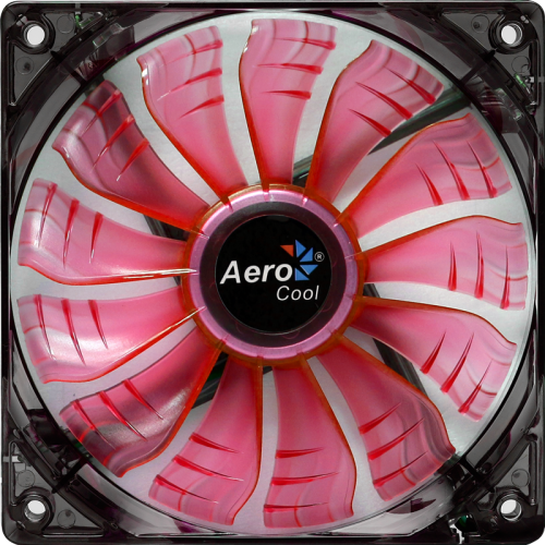Cooling Fan Aerocool 12CM Air Force Red Fan