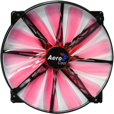 Cooling Fan Aerocool 20CM Lightning Red LED Fan
