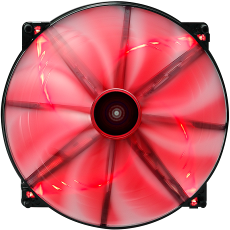 Cooling Fan Aerocool 20CM Lightning Red LED Fan