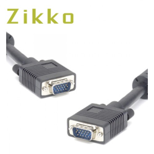 Zikko Gadget Accessories Kabel VGA M/M Black 3M ZK-B112