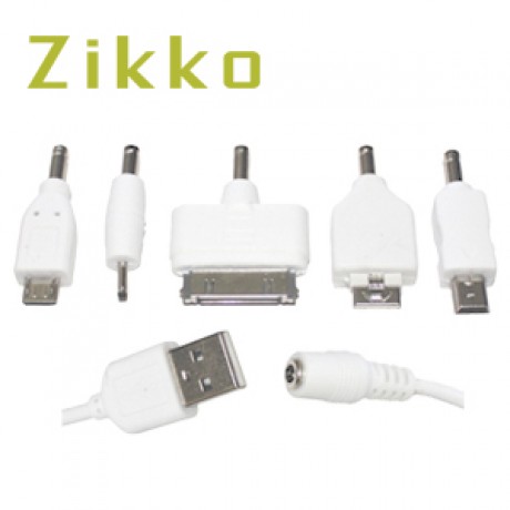 Zikko Gadget Accessories Charger Nokia, Apple, LG, Sony Erricson, Micro USB to 3.5mm DC ZK-B215
