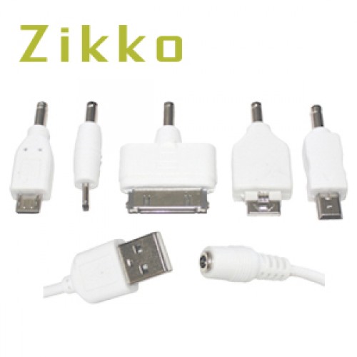 Zikko Gadget Accessories Charger Nokia, Apple, LG, Sony Erricson, Micro USB to 3.5mm DC ZK-B215