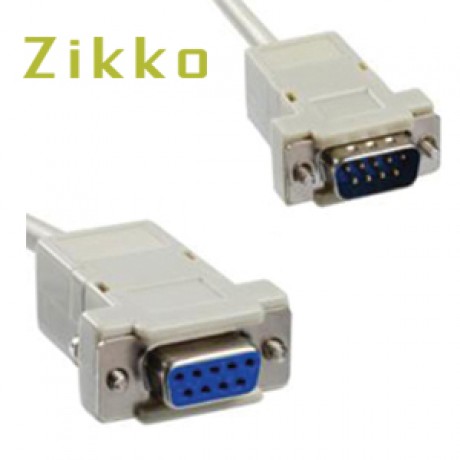 Zikko Gadget Accessories Serial Mouse Ext. Cable DB9 Male - Female ZK-B217