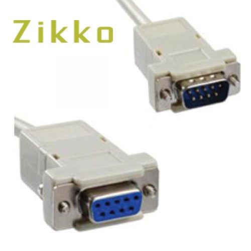 Zikko Gadget Accessories Serial Mouse Ext. Cable DB9 Male - Female ZK-B217