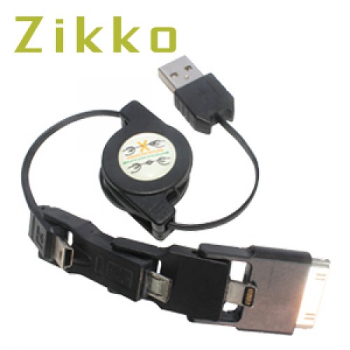 ZIKKO Lightning Cable 4 in 1 Cable ZK-B246
