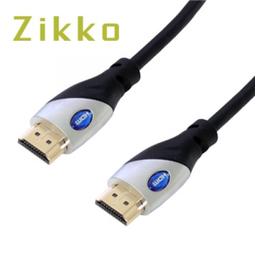 ZIKKO KABEL HDMI Metal Shell - PVC with Nylon Net 2M ZK-B258