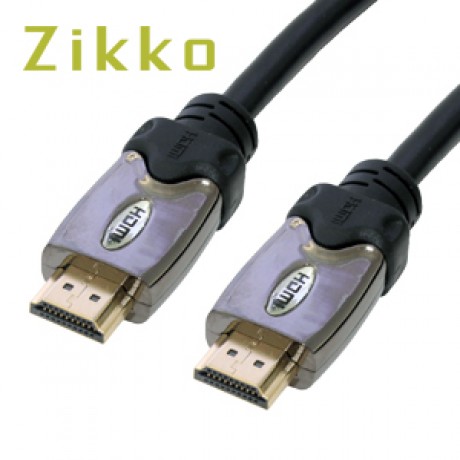 ZIKKO KABEL HDMI  Metal Shell - PVC without Nylon Net 2M ZK-B259