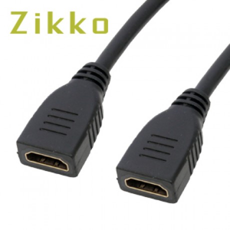 ZIKKO KABEL HDMI Extension Cable Single Molding HDMI AF-AF 2M ZK-B260