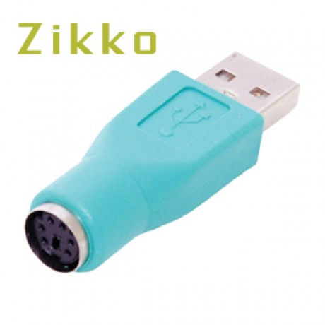 ZIKKO USB 2.0 Adapter USB AM - Mini 6 Pin F ZK-B266
