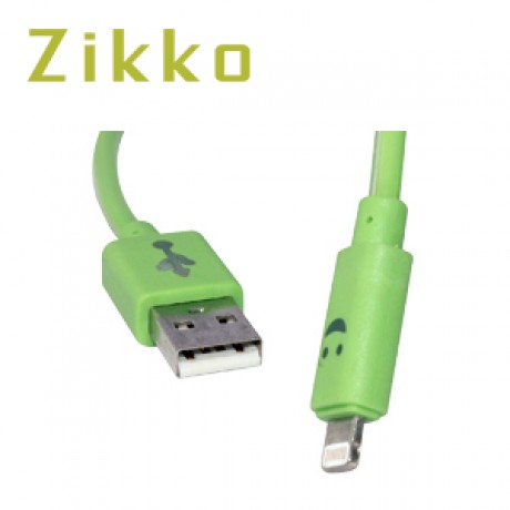 ZIKKO Green iPhone 5 Cable ZK-B317