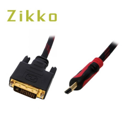 ZIKKO KABEL HDMI/DVI 24-1 1.5M ZK-B323