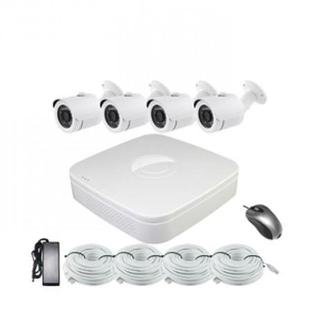 NVR SILICON NVR PA-9104RH20 NVR KIT 4-CH 2.0 Mega Pixel