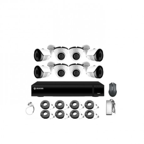 DVR KIT SILICON RS-950308-50DE DVR  AHD 5.0 MP 8-CH