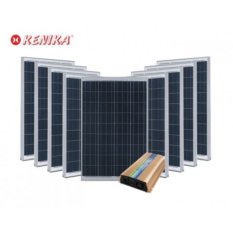 Paket Panel Solar Exim 1000W PA-EX1000 KGI-1000 dan NPS 100WP