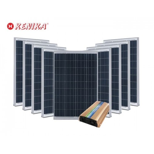 Paket Panel Solar Exim 1000W PA-EX1000 KGI-1000 dan NPS 100WP