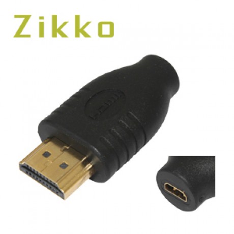 Connector Cable ZIKKO  ZK-B009 Connector  HDMI Male To Micro Female