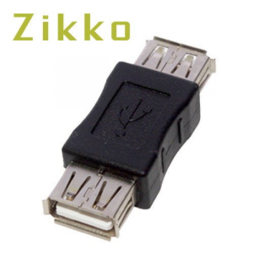 Adapter ZIKKO ZK-B045 Adapter USB A Female  To USB A Female