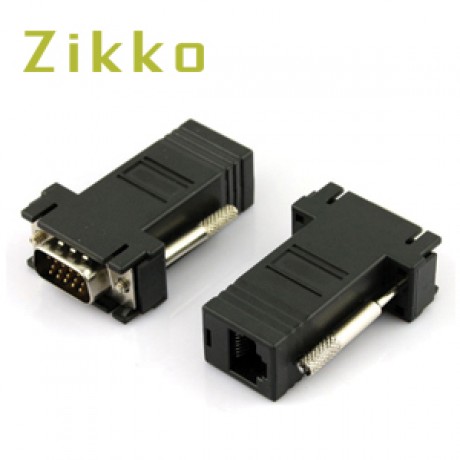 Adapter ZIKKO ZK-B098 Adapter RJ45 to Video Cable
