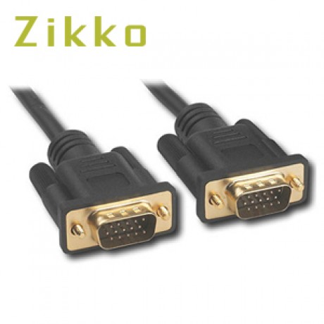 Cable ZIKKO ZK-B129 Cable VGA Male VGA Male 5M