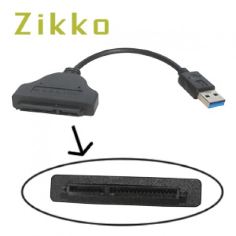 Cable ZIKKO ZK-B167 Cable USB 3.0 To 2.5 SATA